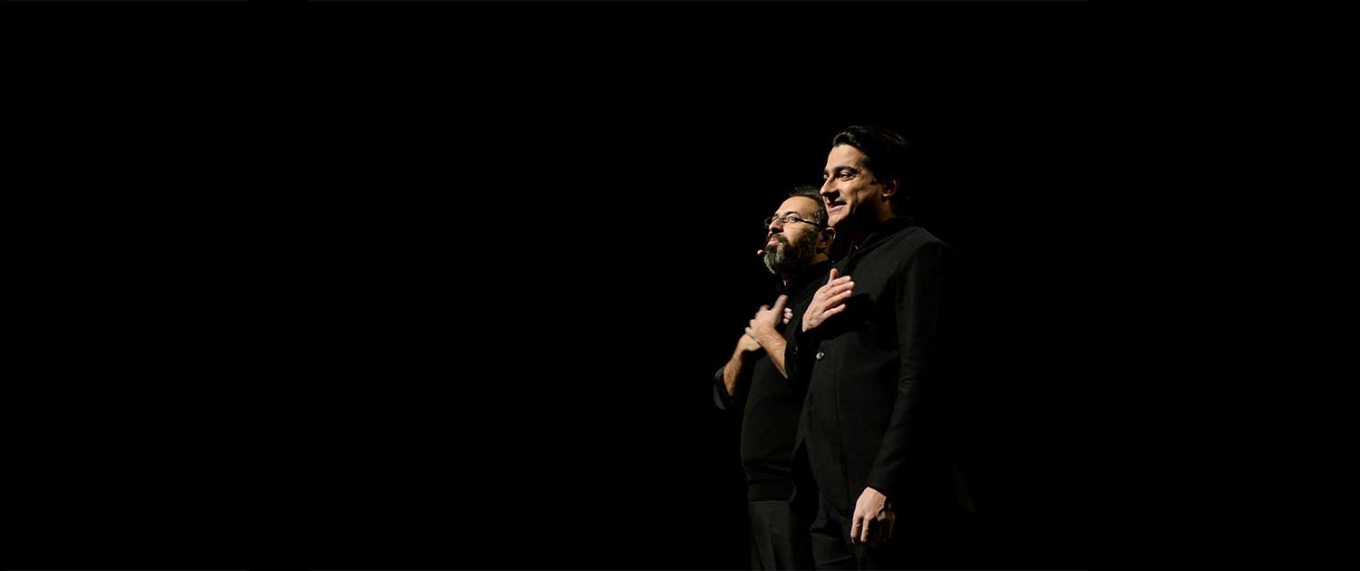 Tahmoures Pournazeri and Homayoun Shajarian